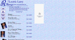Desktop Screenshot of larrysongs.com
